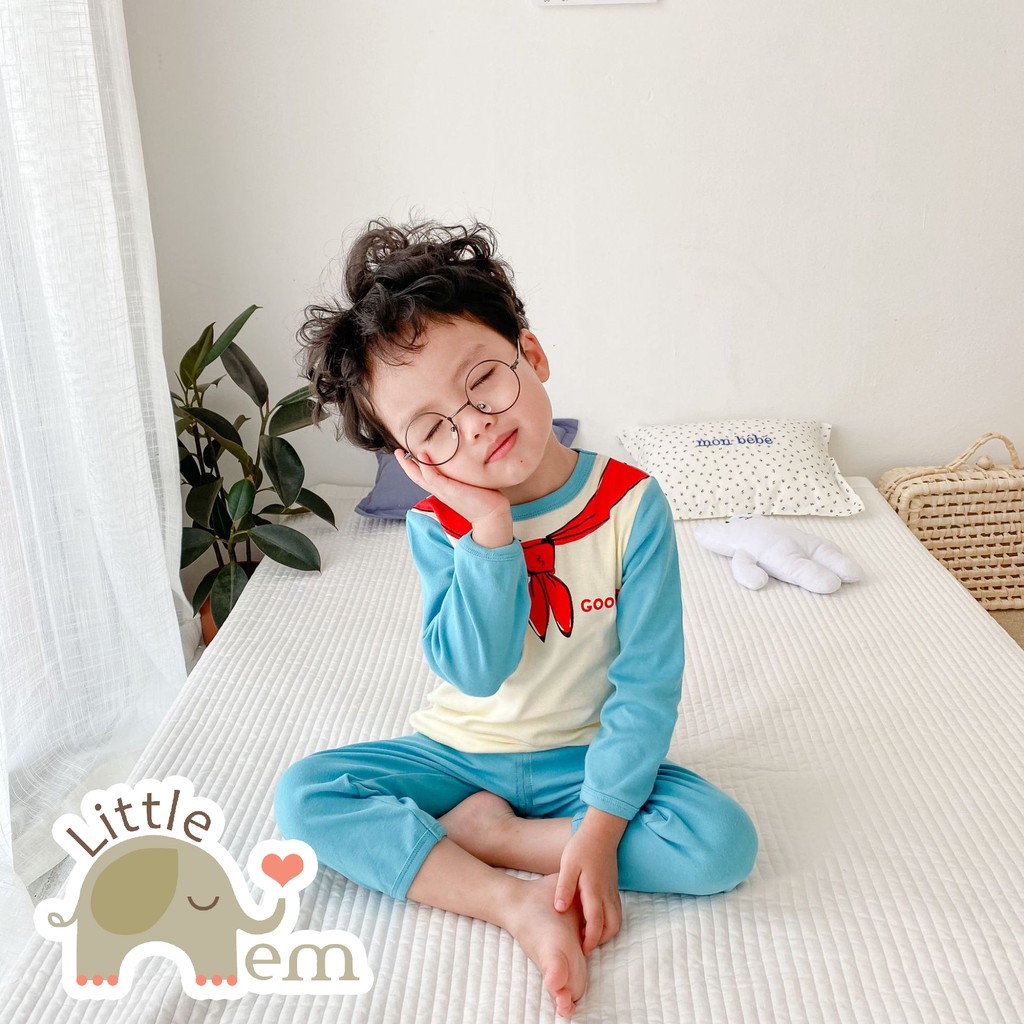 Bộ đồ bé trai/ bé gái Cotton xuất Nhật dài tay _ Good boy