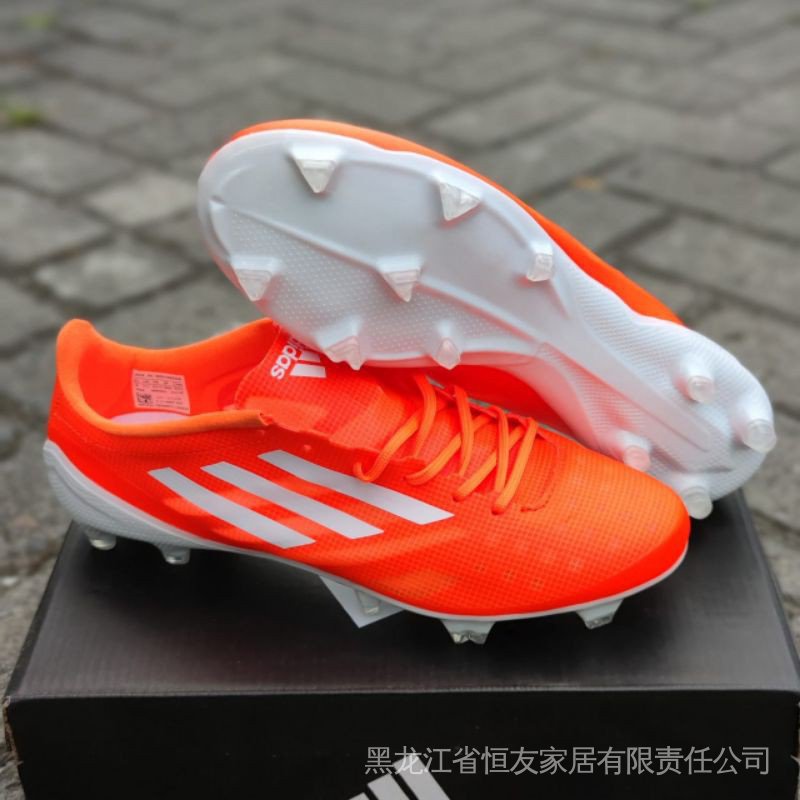 Giày Đá Bóng Adidas F50 Màu Cam Trắng Thời Trang