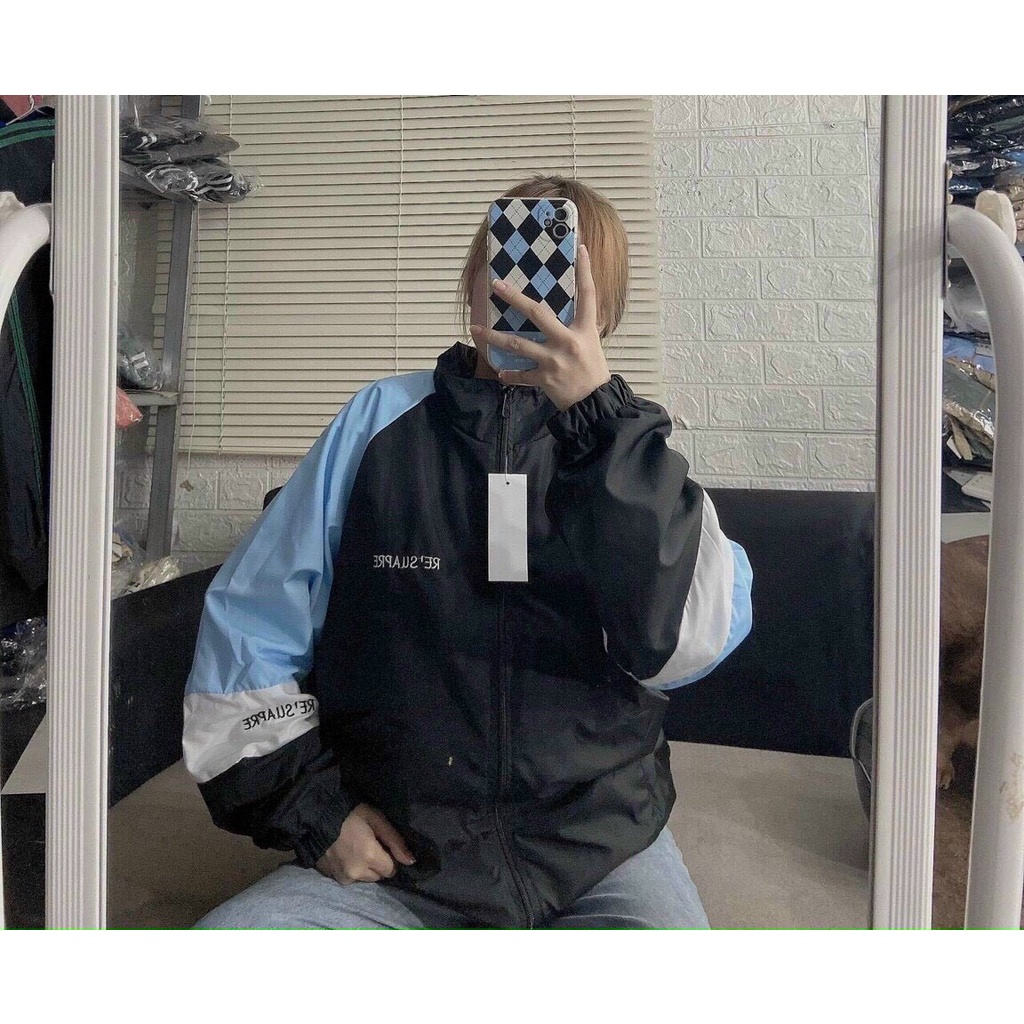 Áo Khoác Dù 2 Lớp Thêu RE'SURPRE Form Unisex Nam Nữ Chất Đẹp