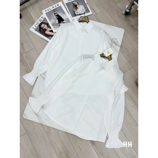 Áo Sơ Mi Nữ Bo Ở Cổ Tay Siêu Xinh | BigBuy360 - bigbuy360.vn