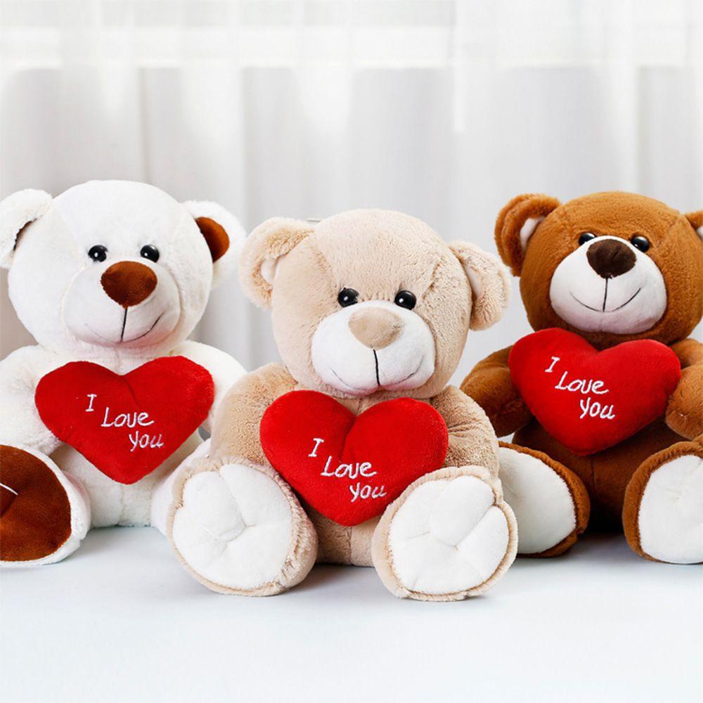 Gấu Teddy Nhồi Bông 25cm Mềm Mại Nhiều Màu Sắc Đáng Yêu