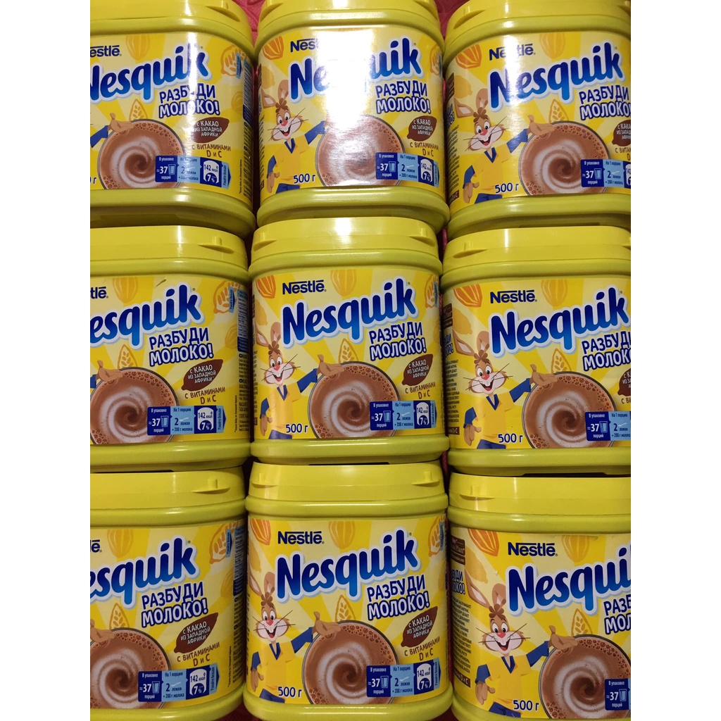 Bột Cacao Nesquik Nga 500gr