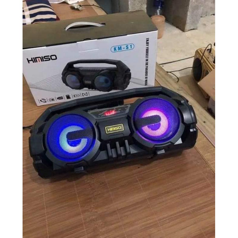 Loa Bluetooth KIMISO KM-S1 - Tặng kèm Mic hát Karaoke