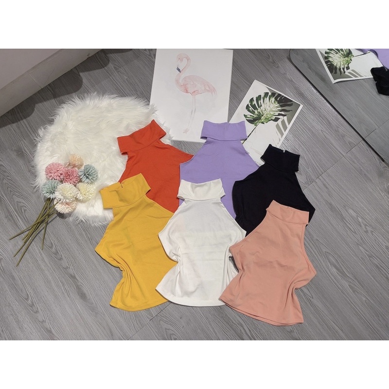 Áo cổ yếm chất borip siêu mịn siêu co dãn - freesize dưới 55kg - carotshop | BigBuy360 - bigbuy360.vn