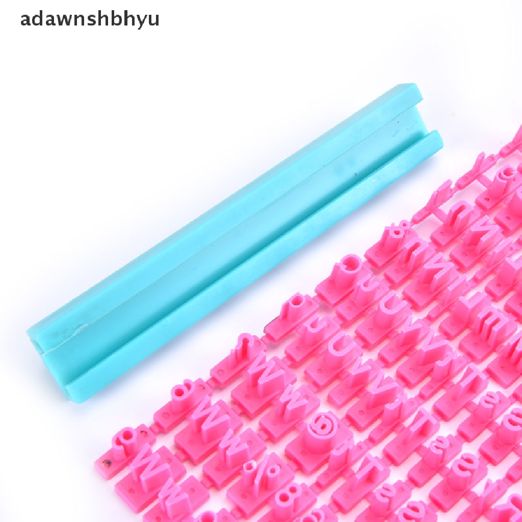 Adawnshbhyu Con Dấu Nhấn Bằng Đất Sét In Nổi Hình Chữ Cái Và Số