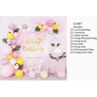 Sét Sinh Nhật Hình Kitty