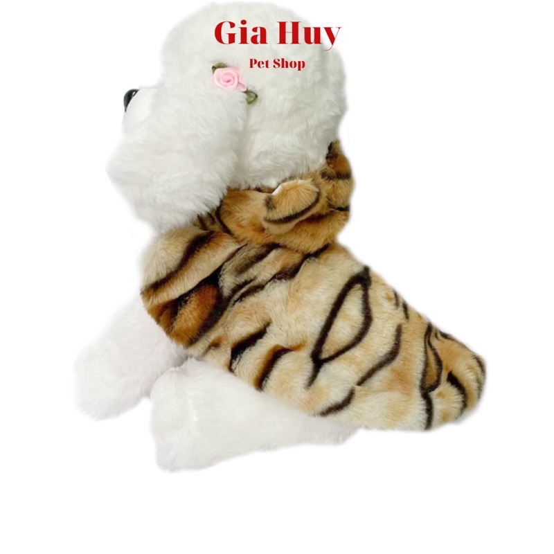 Áo Mùa Đông Cho Chó Mèo, Áo Hình Con Hổ Cho Chó Mèo