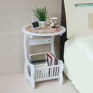 Kệ bàn tròn để đầu giường