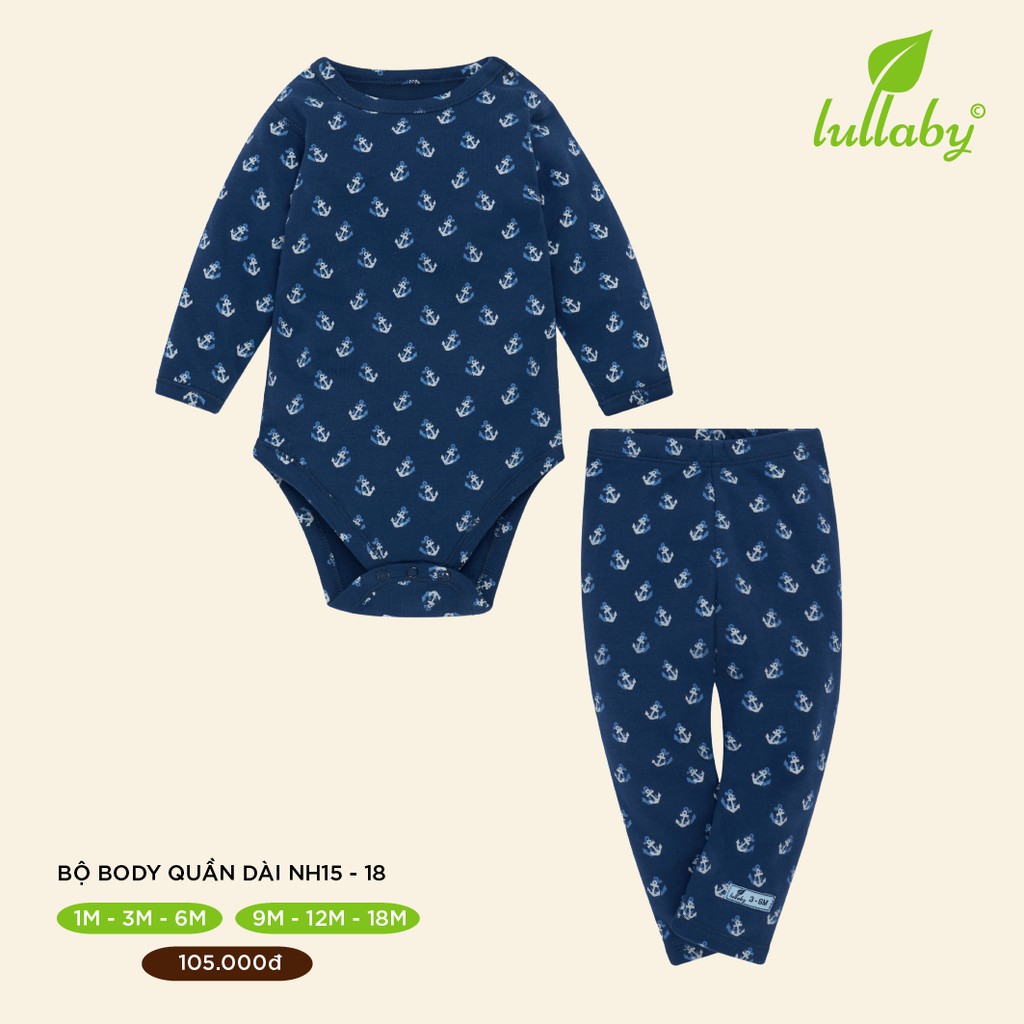 Bộ Body quần dài NH15-18 Lullaby