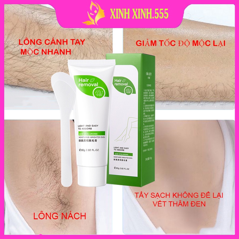 Kem triệt lông OPIE lông chân,lông tay,lông nách,vĩnh viễn không đau rát, cho da nhạy cảm nam nữ gây ức chế mọc lông 80g