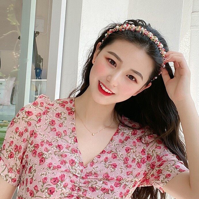 Băng Đô Ngọc Trai, Băng Đô Đi Chơi Đơn Giản Cho Nữ Phụ kiện Tóc