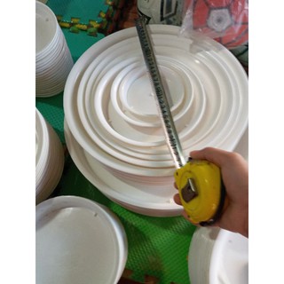 đĩa nhựa lót đáy chậu trồng cây đường kính 20cm