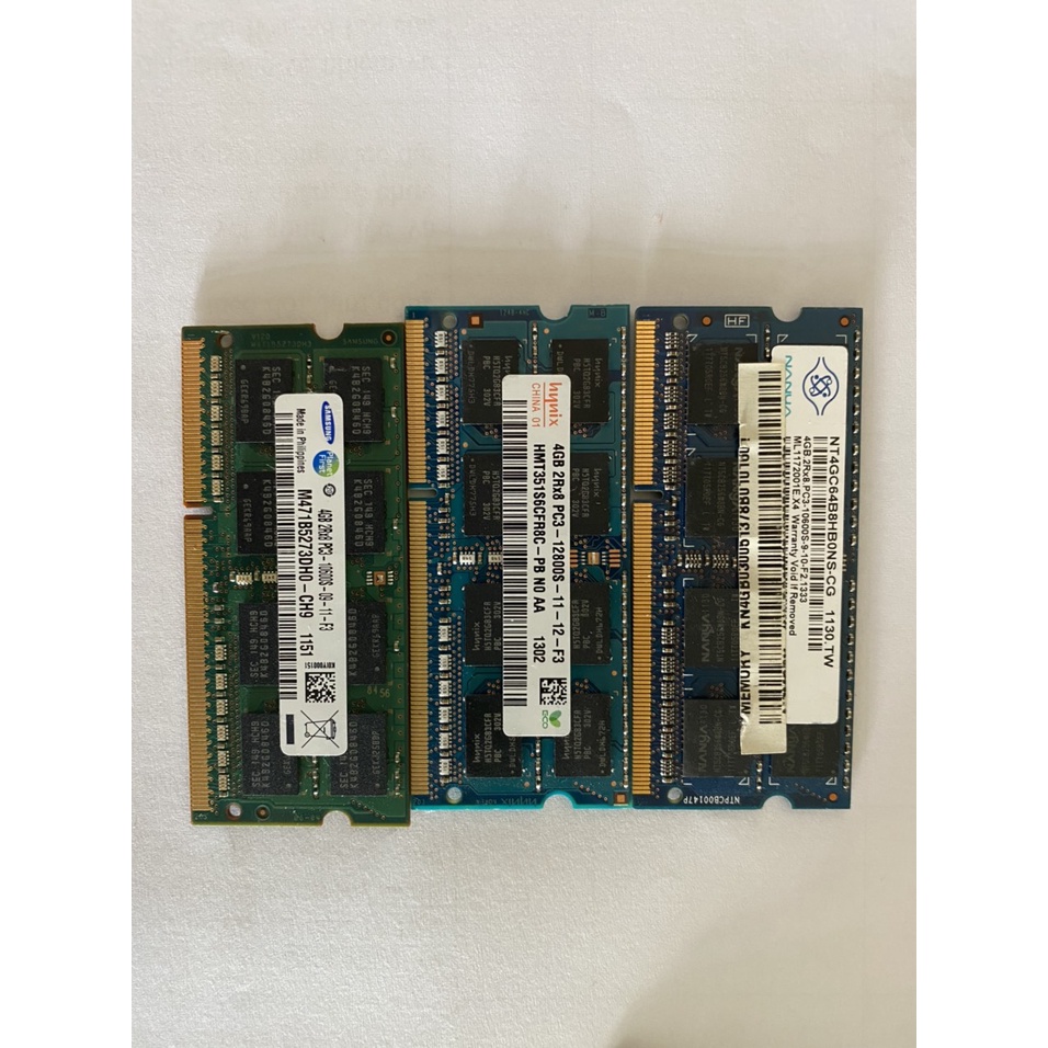 Ram Laptop DDR3 4GB Bus 1333/1600 MHz PC3 | Hàng zin theo Máy