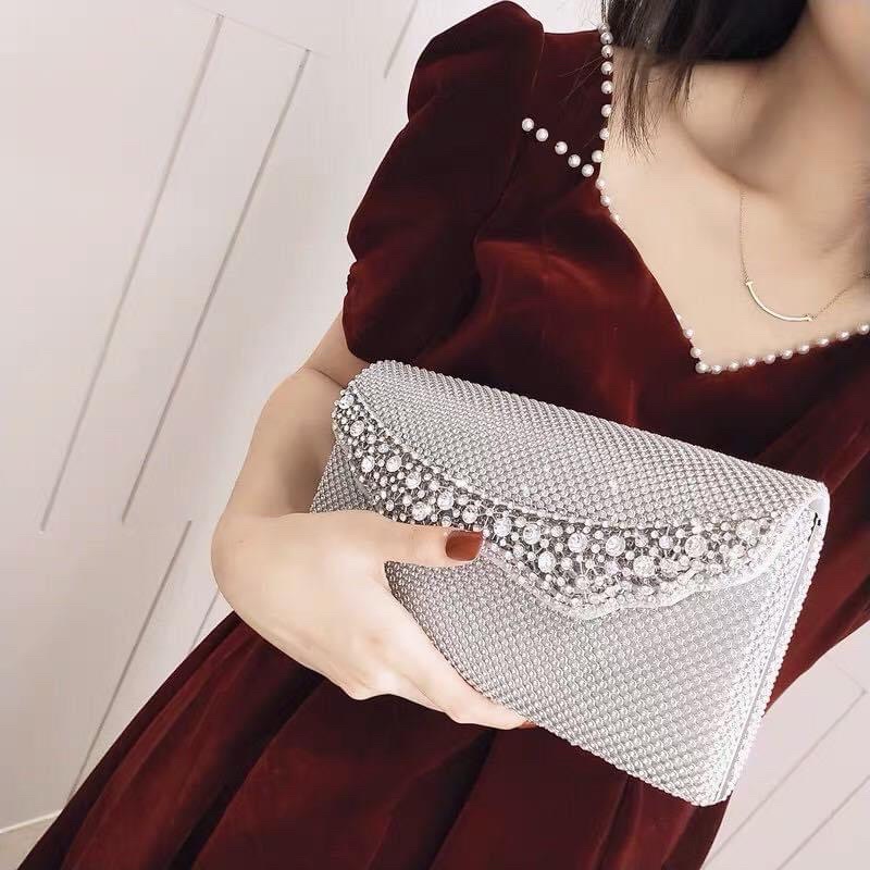 cốp đá đi tiệc mẫu mơis hot nhất năm 2021- clutch đá- túi đá cầm tay đi tiệc sang chảnh, cao cấp, hot trend