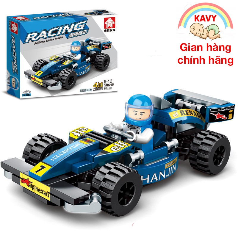 Tuyển tập bộ đồ chơi lắp ghép xe ô tô KAVY phát triển tư duy, cả nhà có thể chơi cùng nhau
