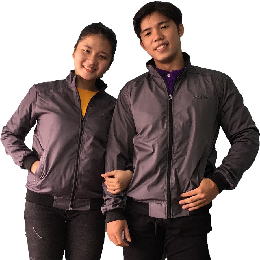 Áo khoác cặp đôi GOKING, áo khoác cách nhiệt 2 lớp cho nam nữ, áo chống nắng công nghệ UV Protection từ Nhật Bản