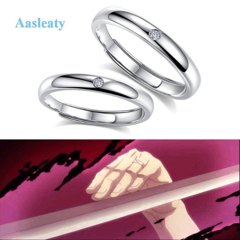 Nhẫn Cặp Đôi Phong Cách Anime Jujutsu Kaisen Yuta Okkotsu Có Thể Điều Chỉnh