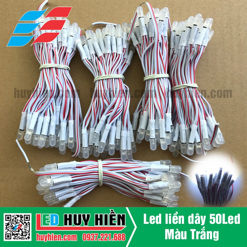Led liền dây JIYI 100 Led dây đồng các màu, led liền dây đơn sắc JIYI | BigBuy360 - bigbuy360.vn