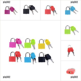 Ổ khóa hành lý Mini bằng thép chắc chắn kèm 2 chìa khóa hàng mới nhất piq302