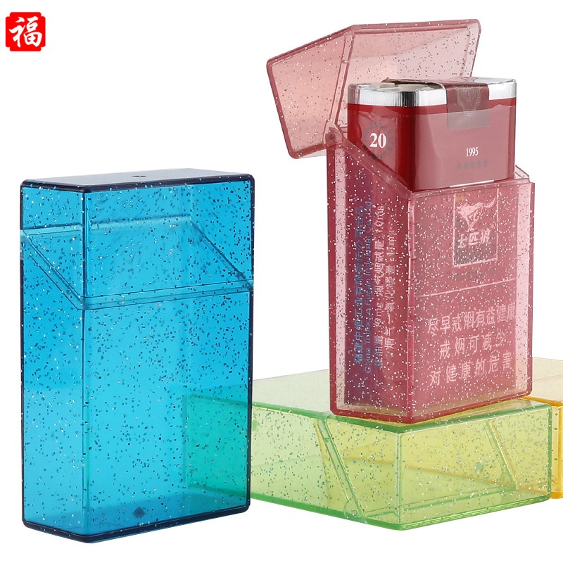 Set 20 Hộp Đựng Thuốc Lá Bằng Nhựa Chống Ẩm Tiện Dụng Bảo Vệ
