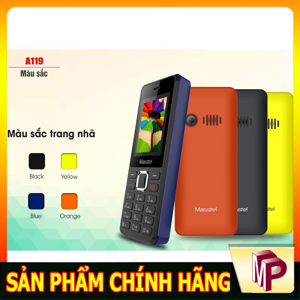 Điện thoại Masstel A119 2 sim 2 sóng - Minh Phong Store