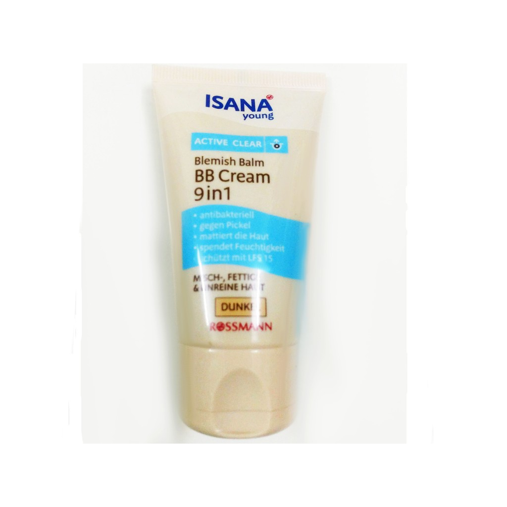 BB Cream cho da mụn Isana young