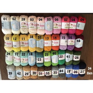 Len sợi baby yarn 1,6mm