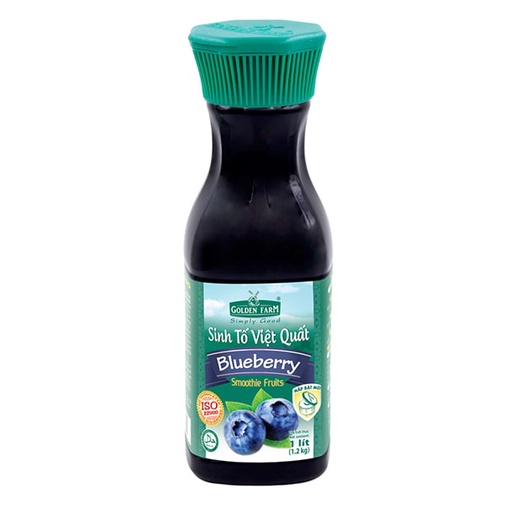 Sinh Tố Việt Quất Golden Farm 500ml/ 1L