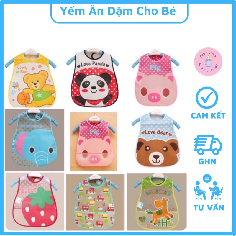 Yếm Ăn Dặm Cho Bé