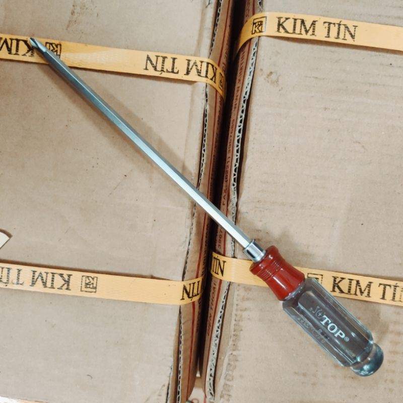 Tô vít 2 đầu có nam châm TOP cao cấp, tua vít dài 100-150-200mm, Cty CP TM&amp;XNK TOP Việt Nam