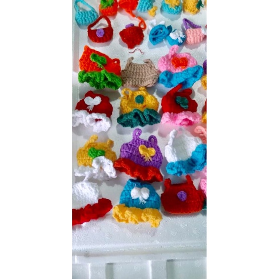 Váy cho hamter.sóc cảnh bằng len