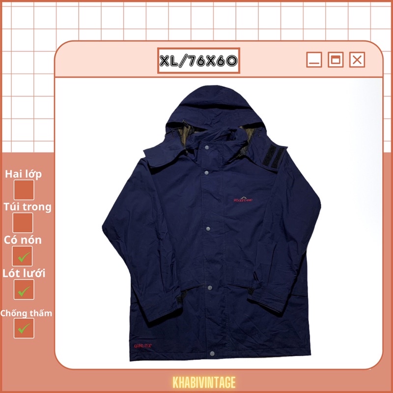 Áo khoác 2hand - Khabi Vintage
