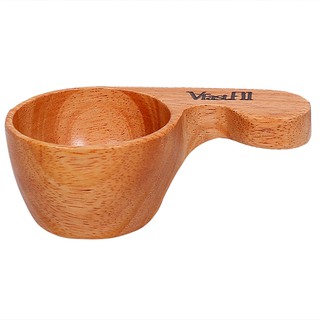 Muỗng cafe phin VfastFil Pro làm bằng gỗ tự nhiên đong 10g cafe, sử dụng cho bộ dụng cụ cafe pha phin VfastFil