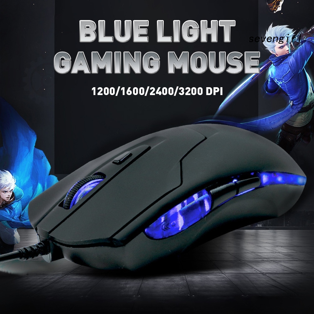 Chuột Chơi Game Có Dây Sev-6 Nút Bấm Chuyên Nghiệp | BigBuy360 - bigbuy360.vn