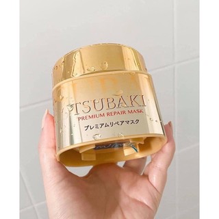 [HÀNG CTY + TEM PHỤ] KEM Ủ TÓC SHISEIDO TSUBAKI VÀNG 180GR