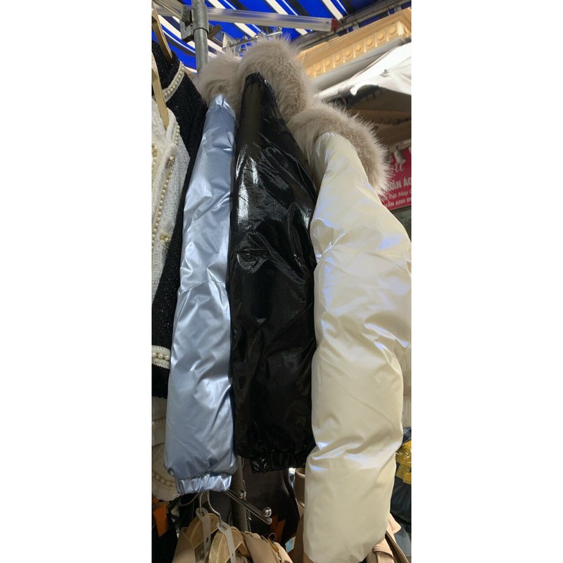 Áo phao lông vũ chất phao bóng cao cấp cổ lông siêu đẹp | BigBuy360 - bigbuy360.vn