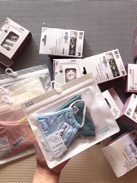 Bu Set 2 Khẩu Trang Chống tia Uv cho bé | BigBuy360 - bigbuy360.vn