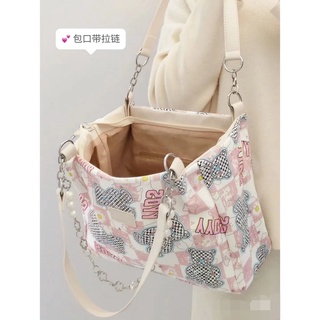 Túi xách nữ Túi xách Messenger Túi thời trang Hàn Quốc Túi đeo vai nữ Túi Messenger Túi vải tote Túi D15