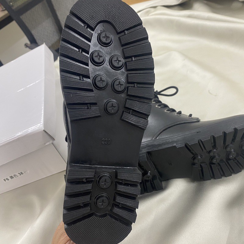 Giày boot nữ thời trang đế cao 5cm , cổ cao thời thượng 2021 G26 | BigBuy360 - bigbuy360.vn