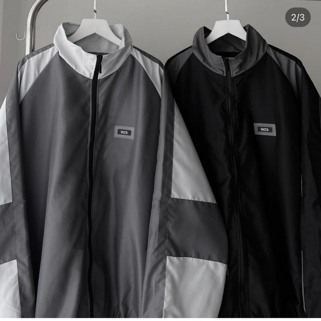 Áo khoác Gió WZS, Áo Khoác Dù Unisex Nam Nữ