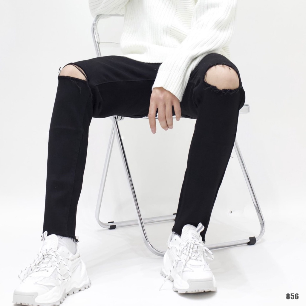Quần Jean Skinny Nam Co Dãn Trẻ Trung Năng Động-856