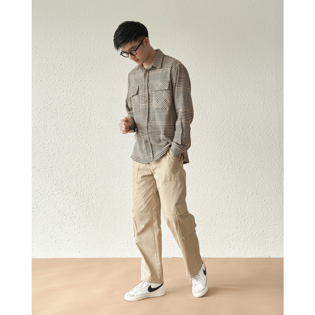 Áo sơ mi Flannel Shirt SCOTT chất dày dặn dài tay
