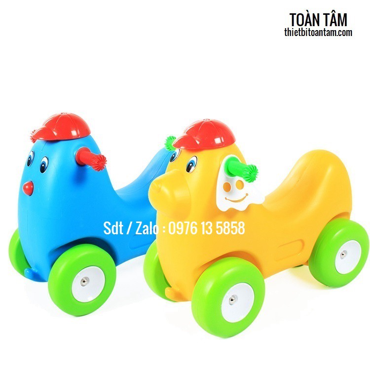 Xe Chòi Chân Cho Bé Hình Con Cún