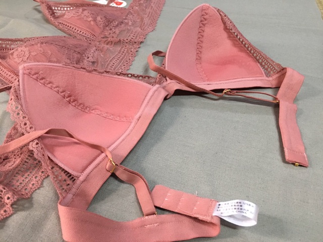 Áo Lót Bralette Ren Mềm Mút Liền Phong Cách Châu Âu mới B058