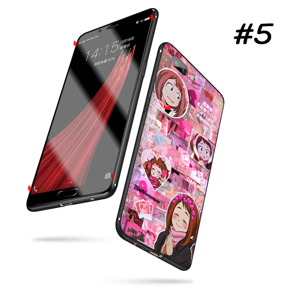 Ốp Điện Thoại Silicon Hình Anime Ochaco Uraraka Cho Xiaomi Redmi K20 K30 Pro Poco X2 Note 4x 5a 16g 32g Prime 8t 9s