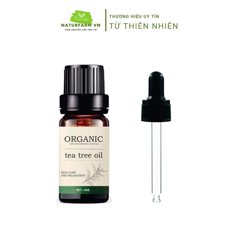 10ML Tinh dầu tràm trà (Tea Tree Oil) nguyên chất 100% Organic