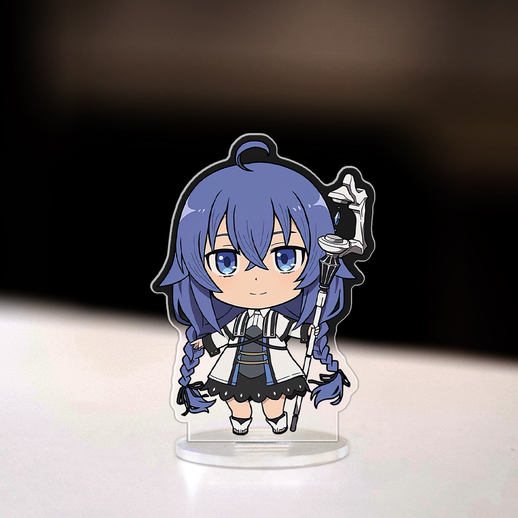 Mô hình đứng standee anime Thất nghiệp chuyển sinh trang trí góc học tập bàn làm việc giá sách manga