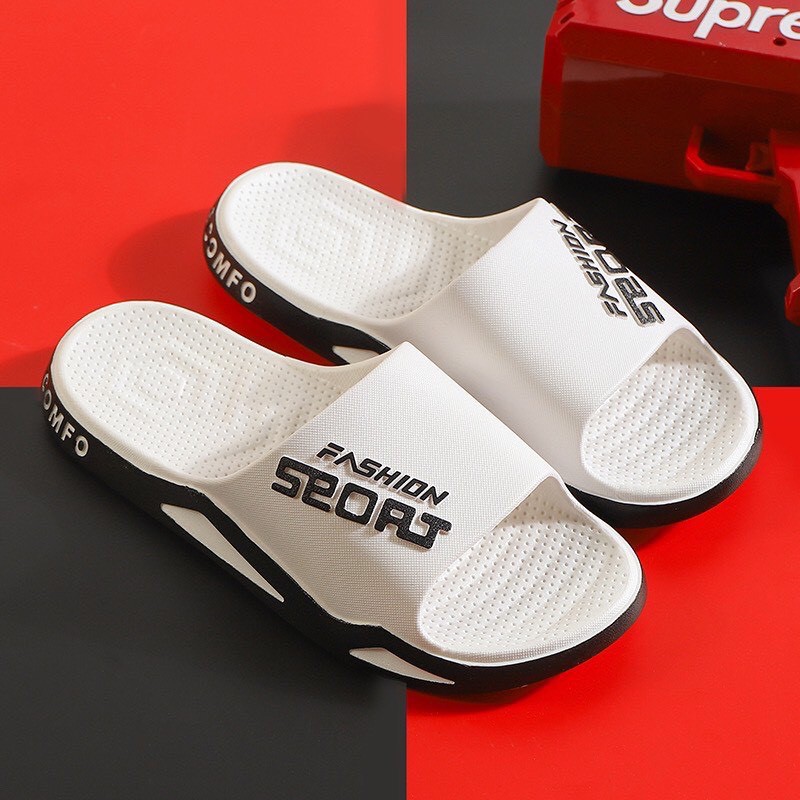 Dép Quai Ngang Nam Nữ Sport Mới Cao Su Đế Êm Cực Xịn
