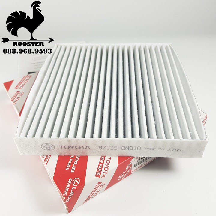 Lọc gió điều hòa, máy lạnh xe Innova, Fortuner, Hilux, Camry, Vios