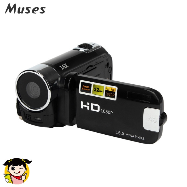 Camera quay phim HD 1080P màn hình TFT LCD tiêu chuẩn Muse07 | BigBuy360 - bigbuy360.vn